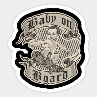 Baby On Board Sticker